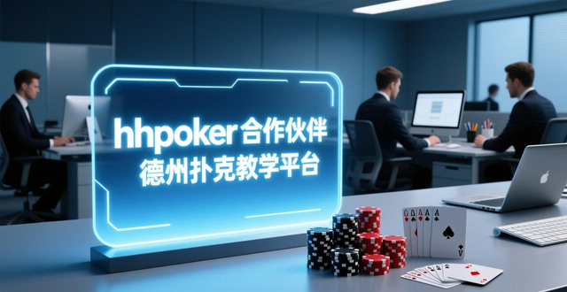 hhpoker合作伙伴 德州扑克教学平台 携手机构助力玩家快速进阶