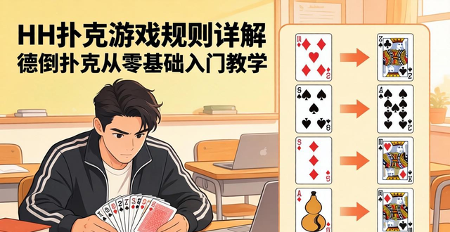 HH扑克游戏规则详解 德州扑克从零基础入门教学