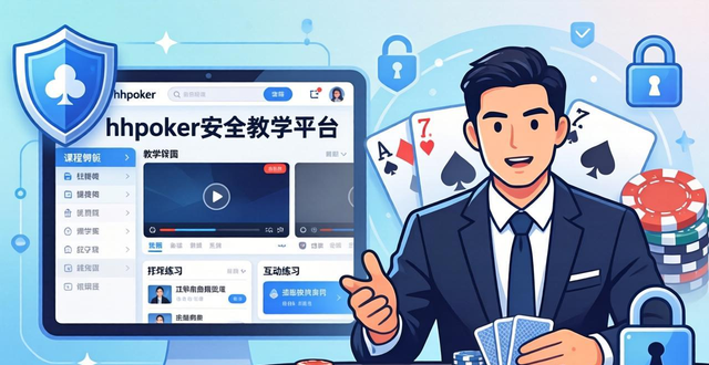 hhpoker安全保障揭秘 纯净教学平台远离牌桌风险