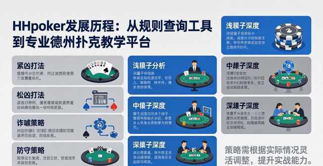 HHpoker发展历程：从规则查询工具到专业德州扑克教学平台