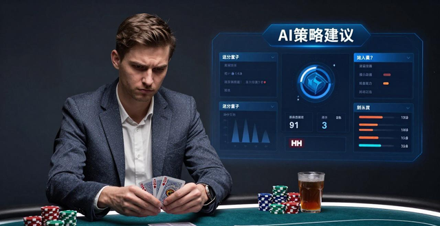 HH扑克AI思维打法 从紧弱到松凶的德扑升级技巧
