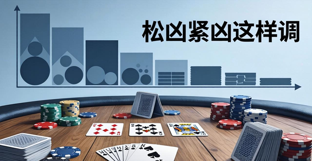 hhpoker赛事活动技巧 松凶紧凶这样调