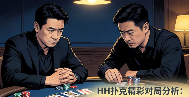 HH扑克精彩对局分析：学会像高手一样思考，新手必看