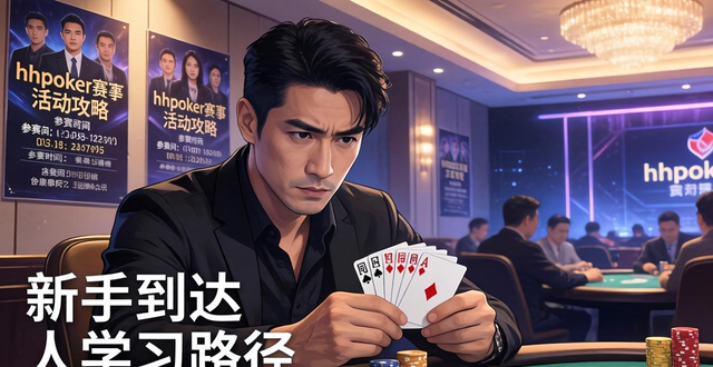 hhpoker赛事活动攻略 从新手到达人学习路径