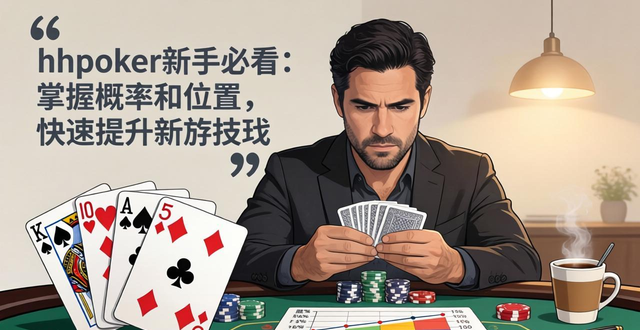 hhpoker新手必看：掌握概率和位置，快速提升游戏技巧