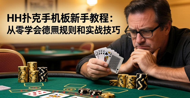 HH扑克手机版新手教程：从零学会德州规则和实战技巧