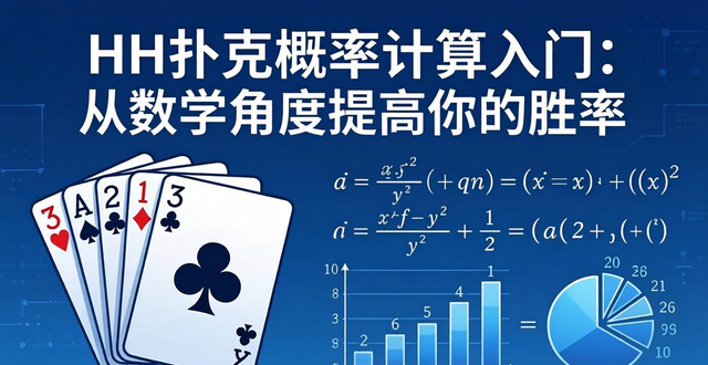 HH扑克概率计算入门：从数学角度提高你的胜率