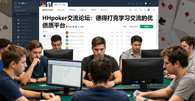 《HHpoker交流论坛：德州扑克学习交流的优质平台》
