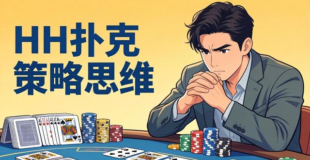 HH扑克玩法介绍 从零开始快速上手德州扑克