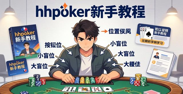 hhpoker新手教程从零开始 轻松掌握德州扑克入门技巧