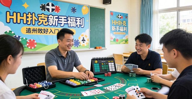 HH扑克最新推广活动来袭 新手福利不容错过