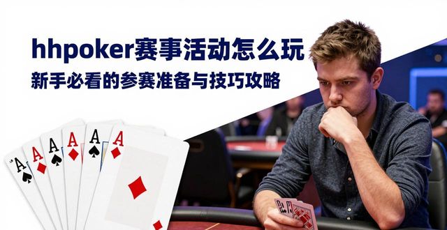 hhpoker赛事活动怎么玩 新手必看的参赛准备与技巧攻略