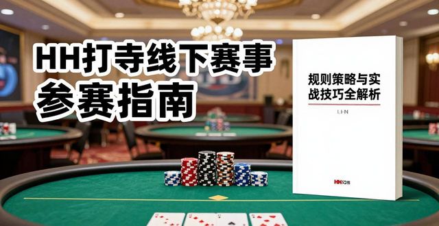 HH扑克线下赛事参赛指南 规则策略与实战技巧全解析