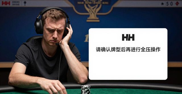 新手必看：HH扑克在线平台入门技巧与策略全解析