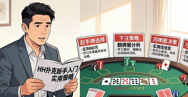HH扑克玩法介绍：从零开始掌握德州扑克核心技巧