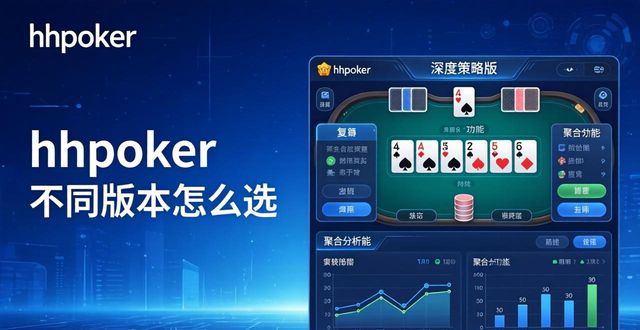 hhpoker不同版本怎么选 2026最新功能介绍与下载指南