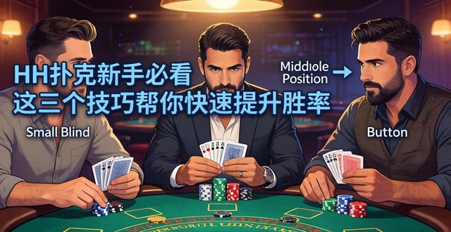 HH扑克新手必看 这三个技巧帮你快速提升胜率