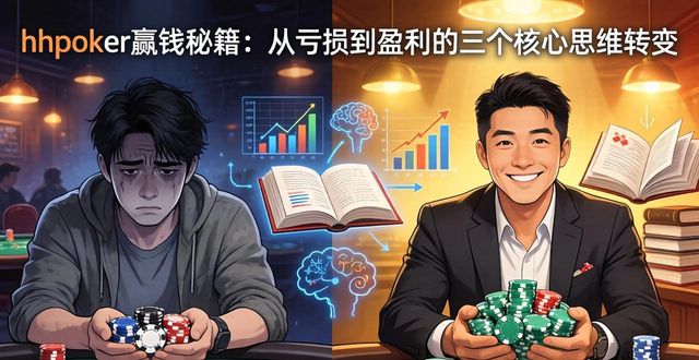 hhpoker赢钱秘籍：从亏损到盈利的三个核心思维转变