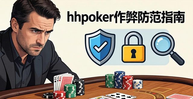 hhpoker作弊防范指南 3个关键步骤守护你的牌局安全