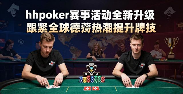 hhpoker赛事活动全新升级 跟紧全球德州热潮提升牌技