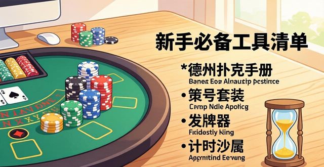 HH扑克周边产品选购指南：新手必备的德州扑克学习工具清单