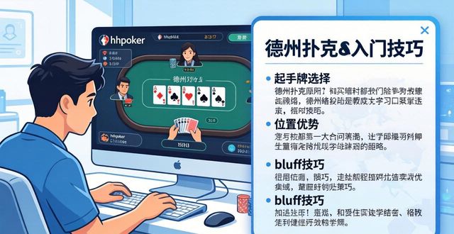 提升德州扑克水平的捷径 hhpoker游戏体验分享