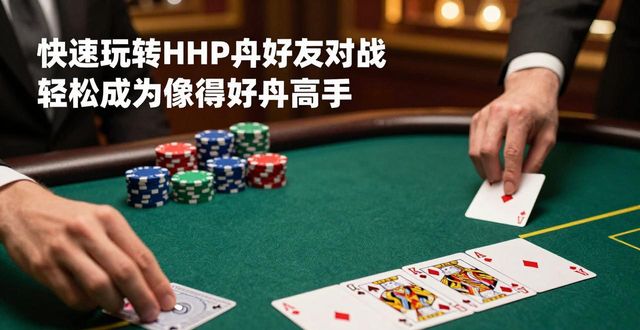快速玩转HH扑克好友对战 轻松成为德州扑克高手