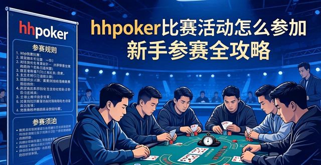 hhpoker比赛活动怎么参加 新手参赛全攻略