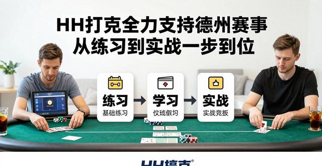 HH扑克全力支持德州赛事 从练习到实战一步到位