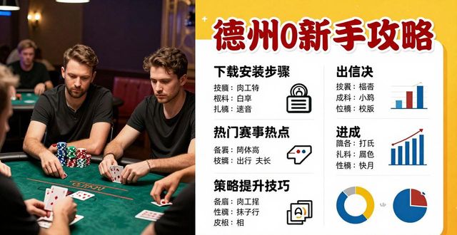 HH扑克在线平台新手入门：从下载安装到策略提升全攻略