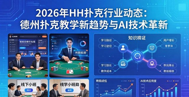 2026年HH扑克行业动态：德州扑克教学新趋势与AI技术革新
