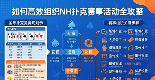 如何高效组织HH扑克赛事活动全攻略