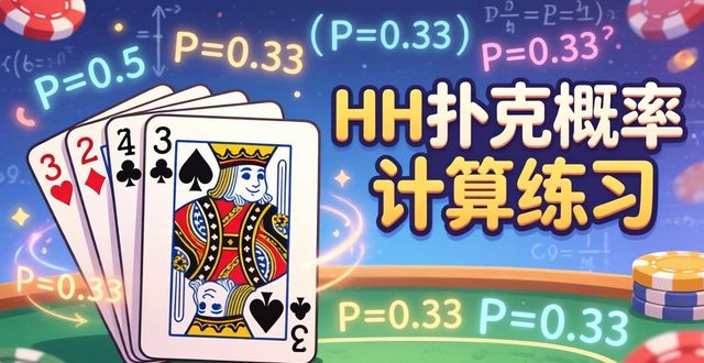 从零开始学德扑 HH扑克培训课程带你掌握核心玩法