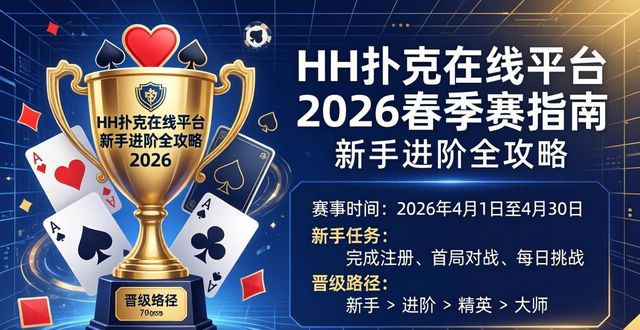 HH扑克在线平台 2026春季赛指南 新手进阶全攻略