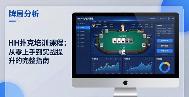 HH扑克培训课程：从零上手到实战提升的完整指南