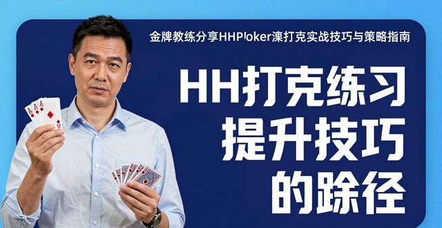 金牌教练分享HHPoker德州扑克实战技巧与策略指南