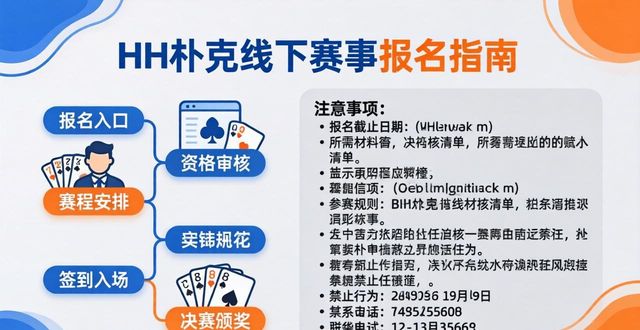 如何报名参加HH扑克线下赛事？新手必看指南
