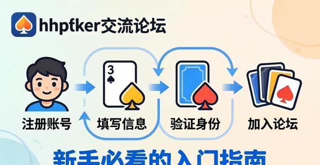 hhpoker交流论坛怎么加入？新手必看的入门指南