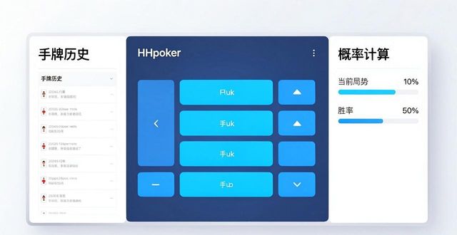 HHpoker游戏界面详解 新手一看就能上手