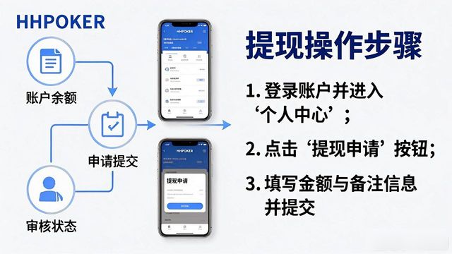 hhpoker提现怎么操作 详细流程步骤分享