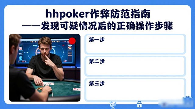 hhpoker作弊防范指南 教你在HH扑克平台保护自己