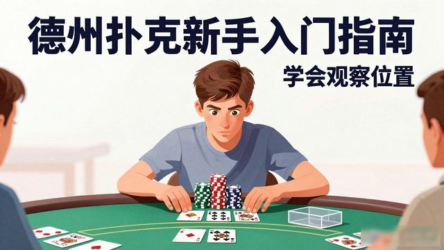 德州扑克新手入门：HH扑克从零到上手的完整指南