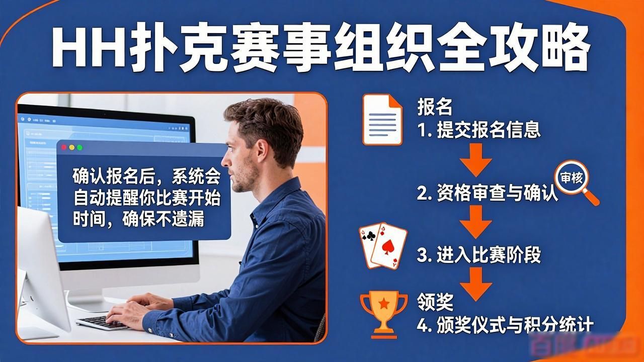 HH扑克赛事组织全攻略 如何参与和享受比赛乐趣