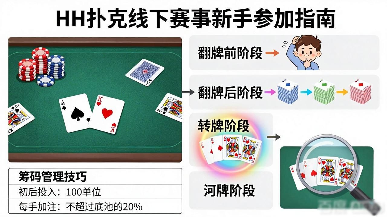 HH扑克线下赛事怎么参加？新手必看的完整流程与准备指南