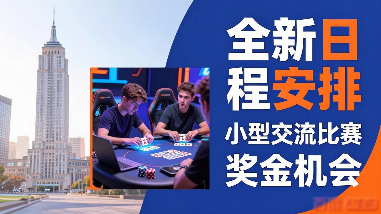 HH扑克最新新闻资讯 带你掌握平台动态与赛事消息