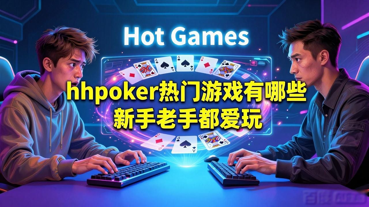 hhpoker热门游戏有哪些 新手老手都爱玩