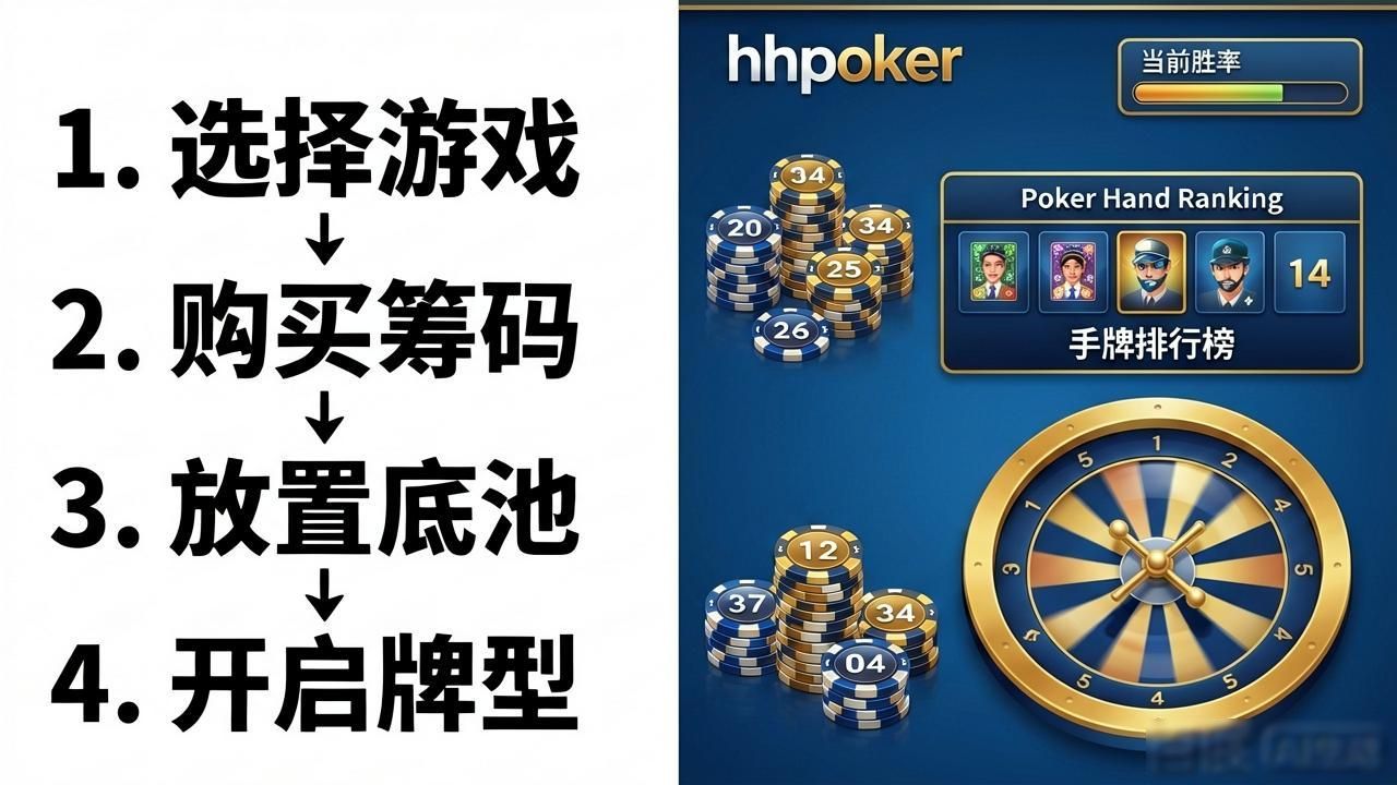 hhpoker游戏界面怎么用 新手必看操作指南