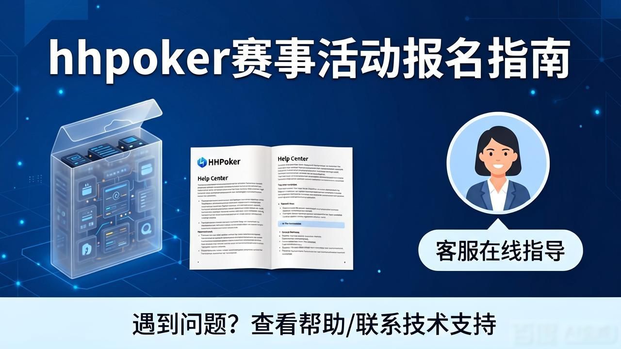 hhpoker赛事活动怎么参加 新手入门指南