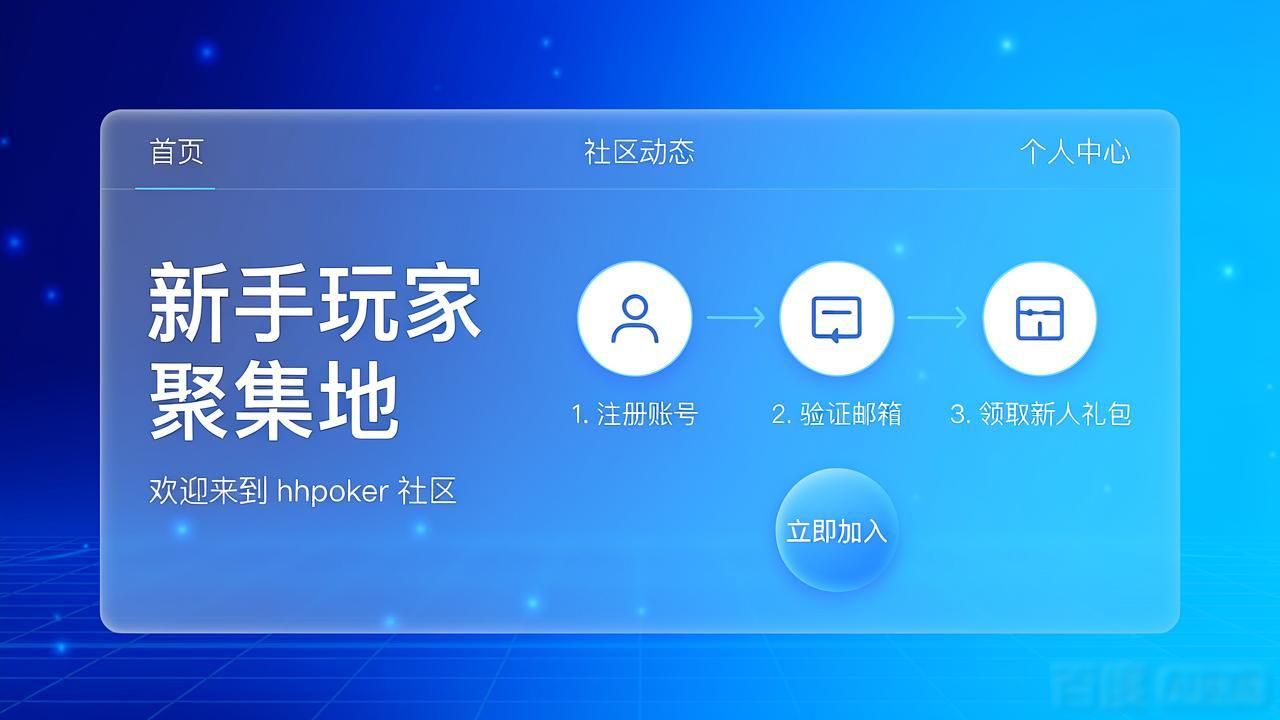 hhpoker玩家社区怎么加入 新手玩家聚集地