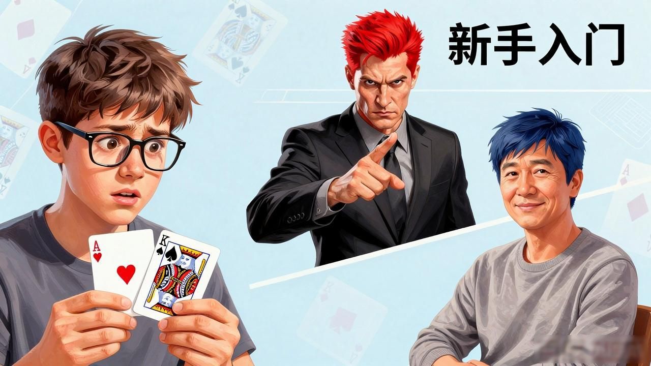 hhpoker新手入门教程：从零开始学会德州扑克